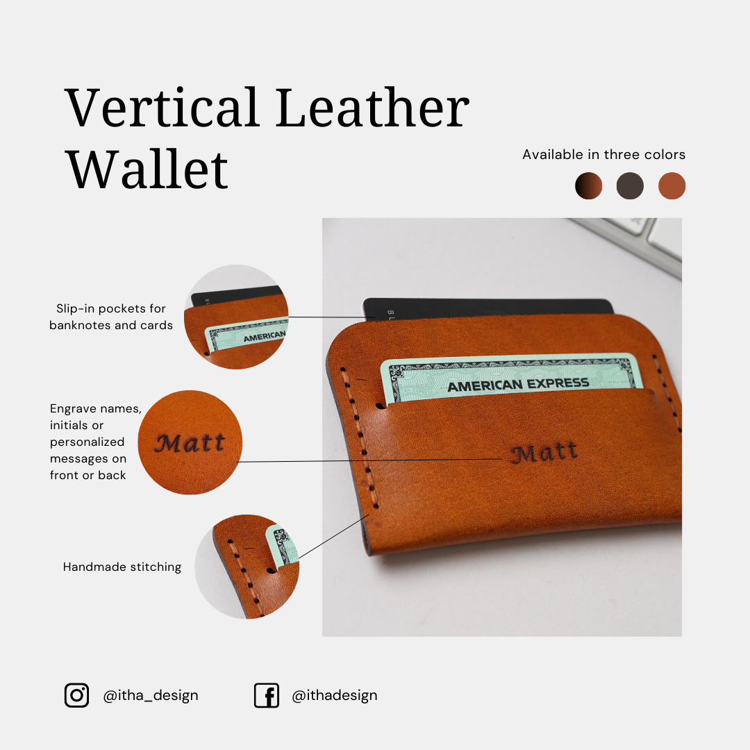 Leather Slim Card Holder