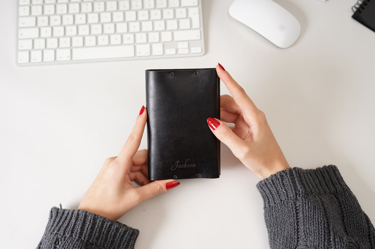 Handmade Slim Leather Card Wallet