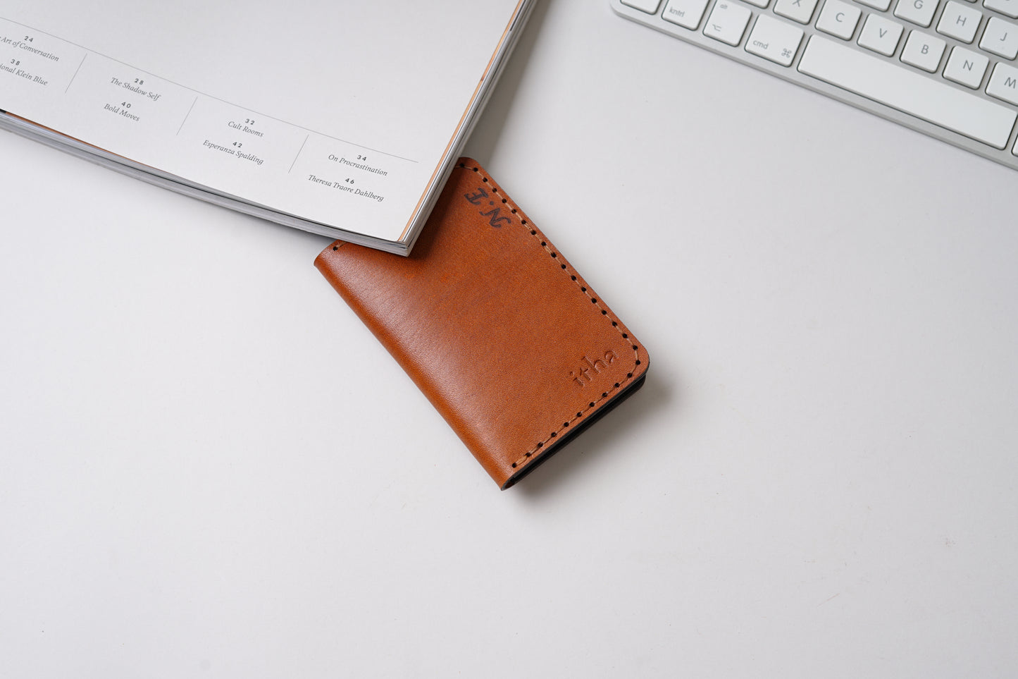 Slim Leather Card Wallet