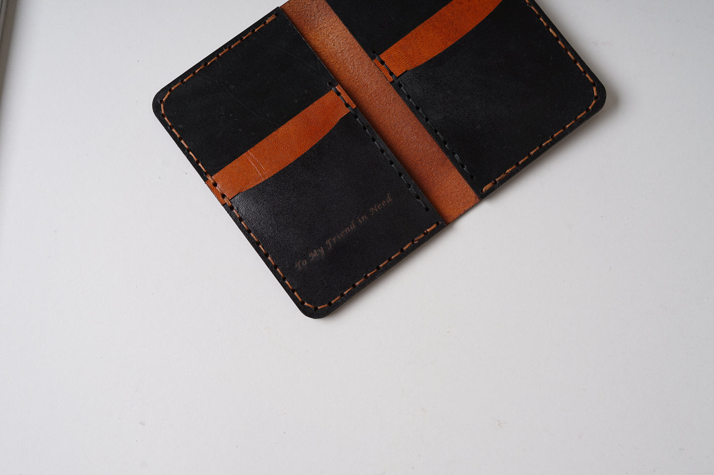 Slim Leather Card Wallet