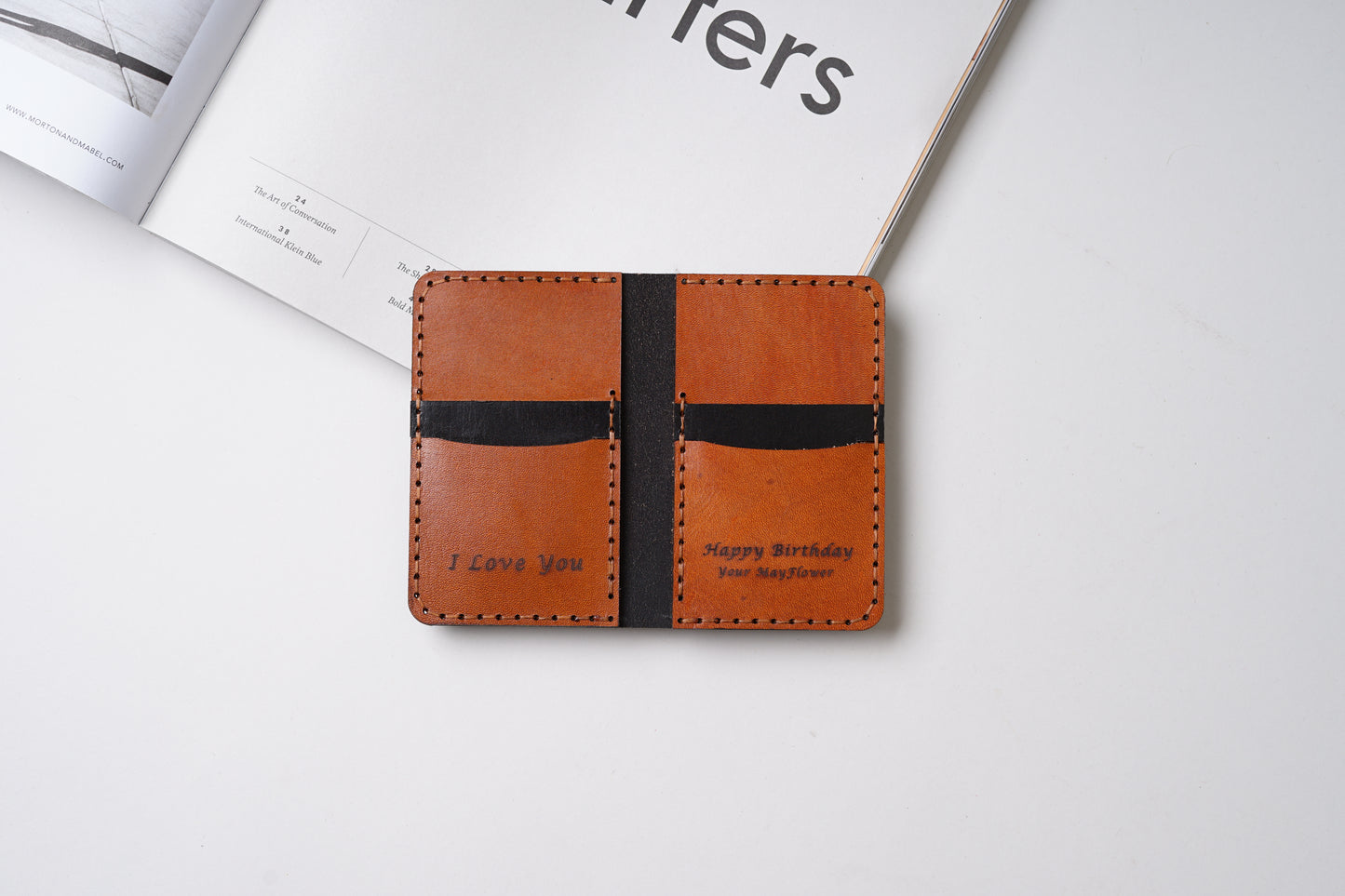 Slim Leather Card Wallet