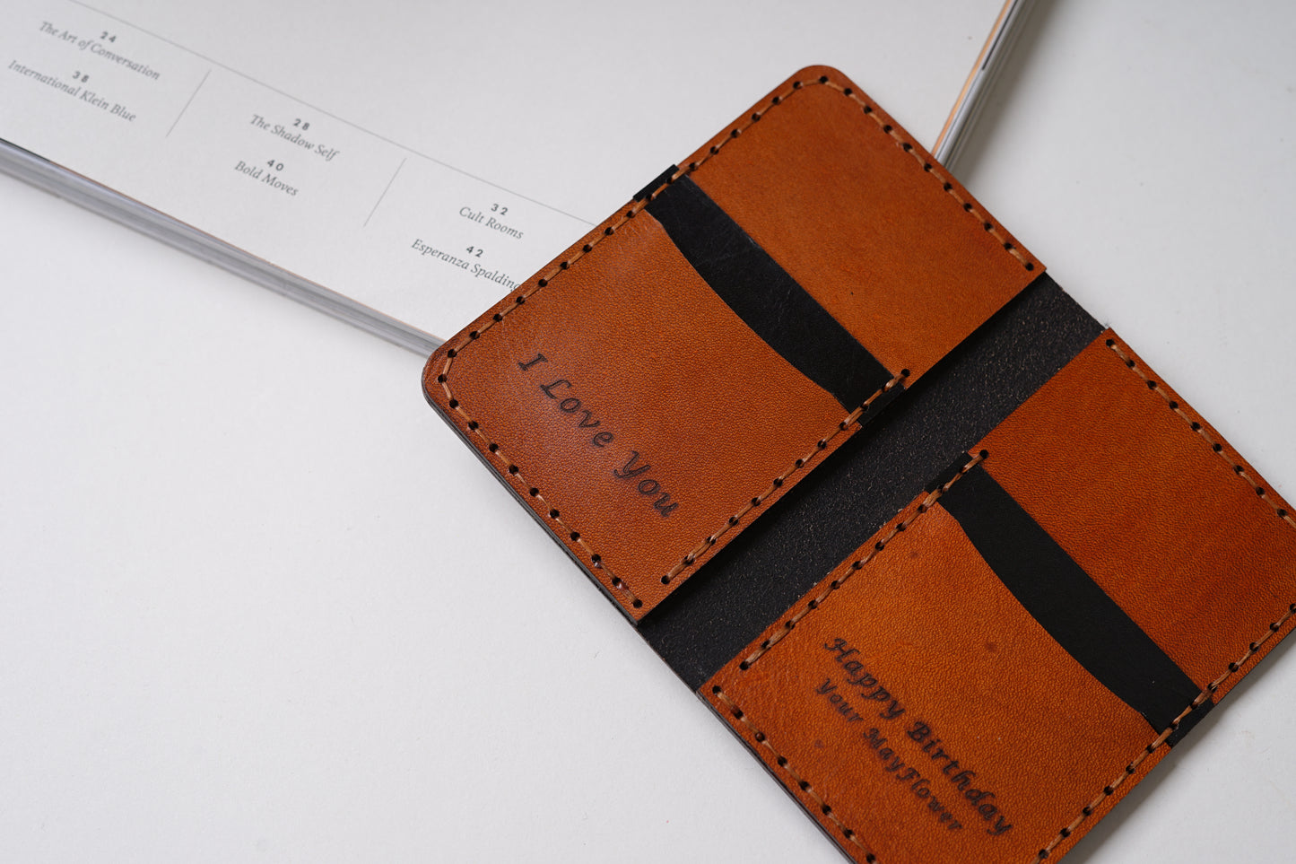 Slim Leather Card Wallet