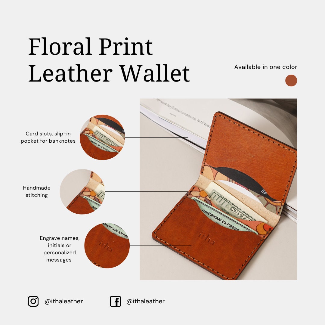 Women's Slim Leather Wallet