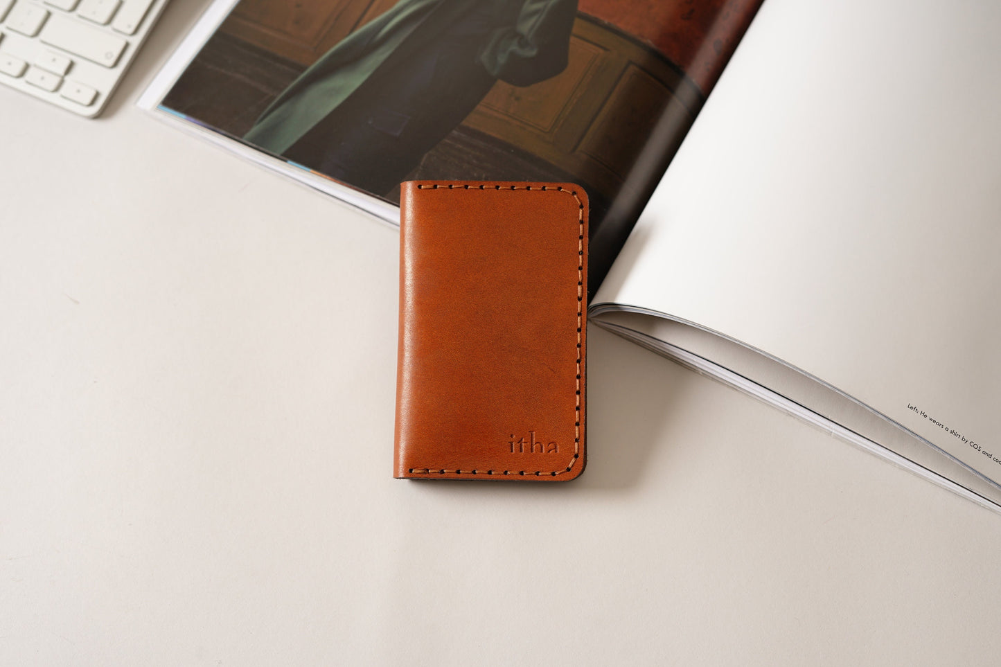 Handmade Slim Leather Card Wallet