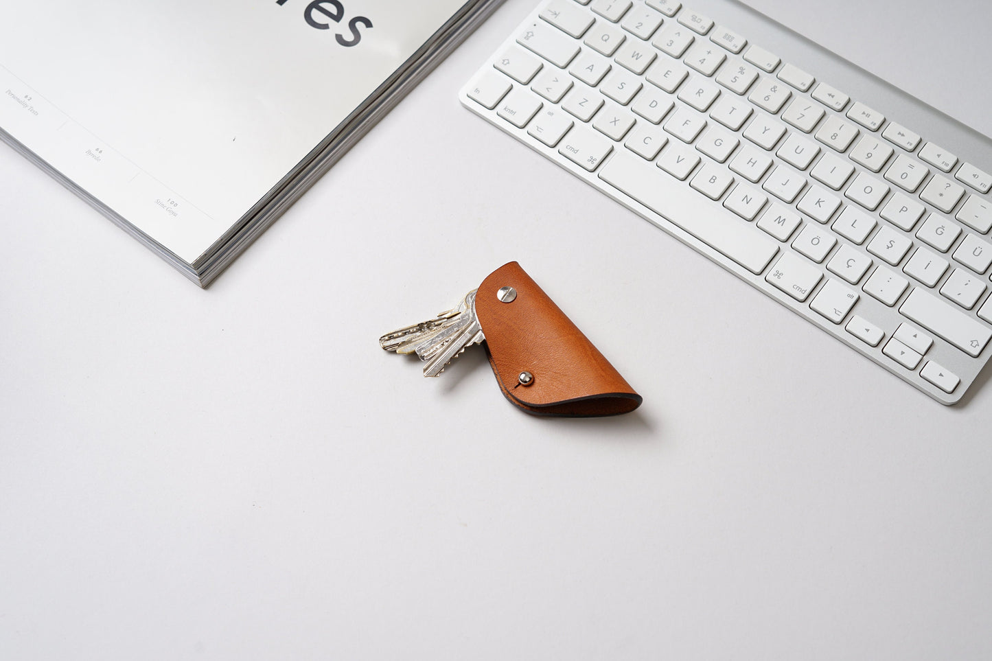 Leather Key Holder/Keychain